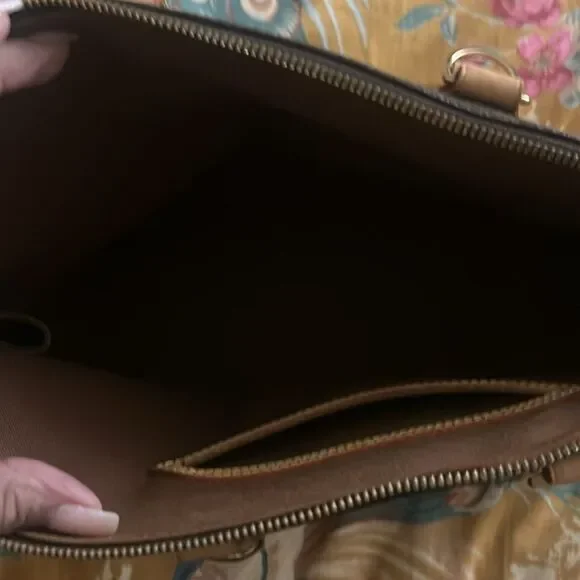 Louis Vuitton Brown Monogram Handbag AUTHENTIC display picture 1